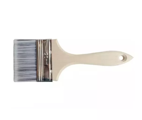 Кисть флейцевая малярная 90x14 мм - фото 1 Кисть флейцевая малярная 90x14 мм - фото 1