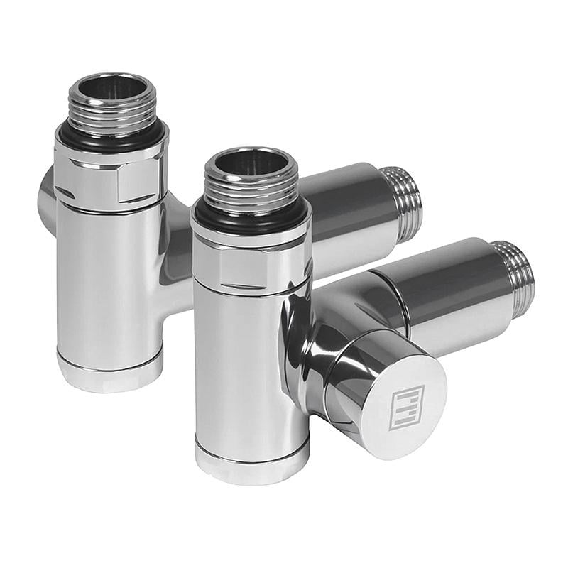 Комплект дизайн кранов под ТЭН Ideale Senso 1/2”x1/2” Хром