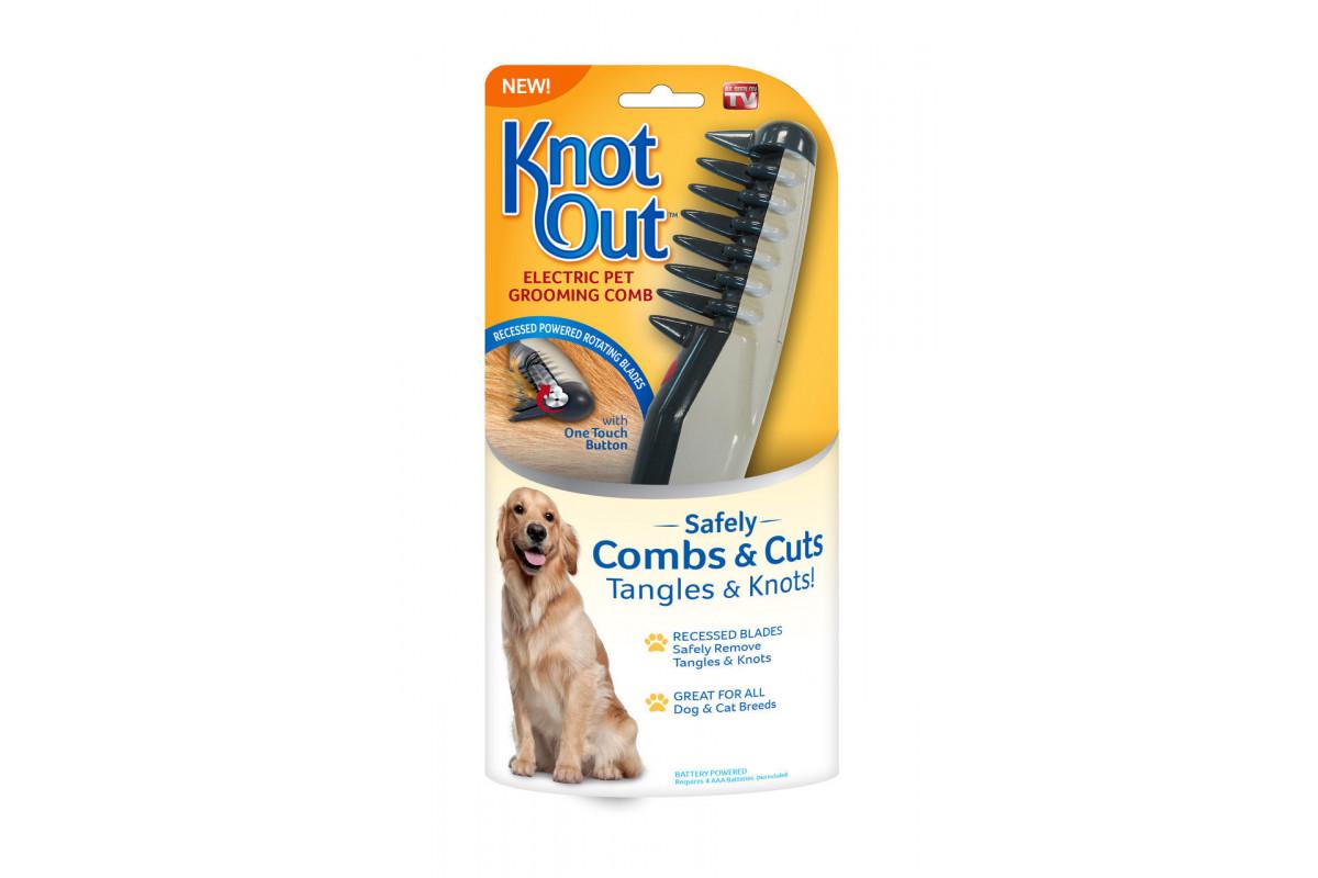 Гребінець для вовни тварин Knot Out Electric Pet Comb WN-34