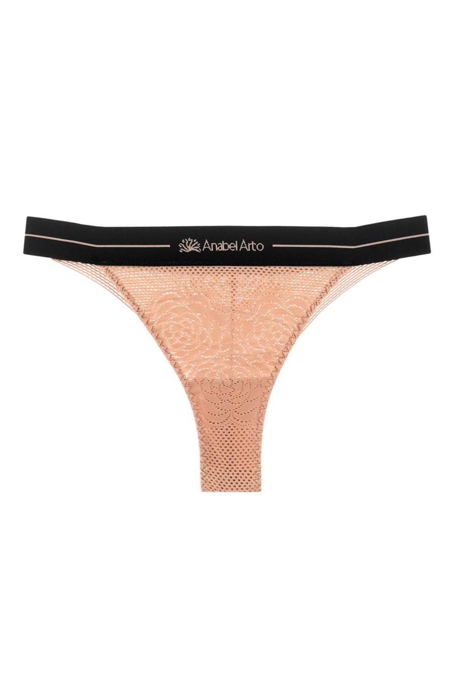 Трусики бразилиана Anabel Arto р. 3/M Бежевый (36788/77557) Трусики бразилиана Anabel Arto р. 3/M Бежевый (36788/77557)