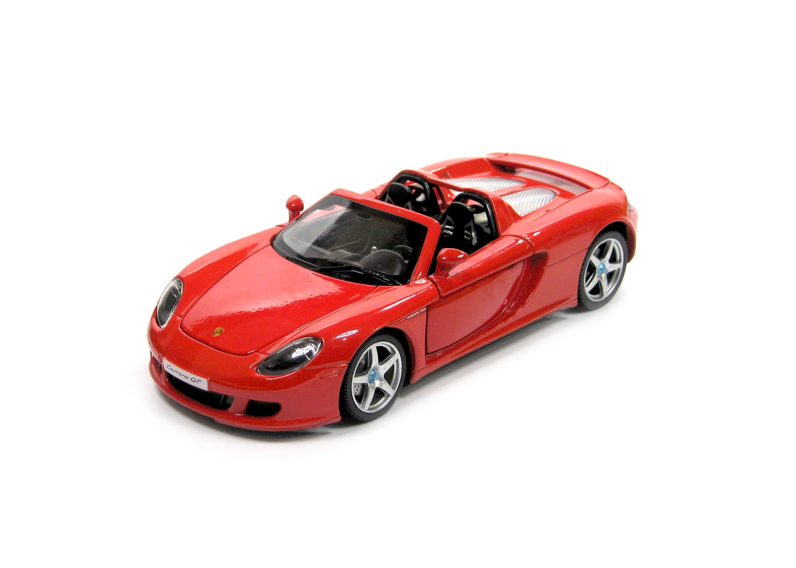 Модель металлическая Автопром 68242A Porsche Carrera GT - фото 1