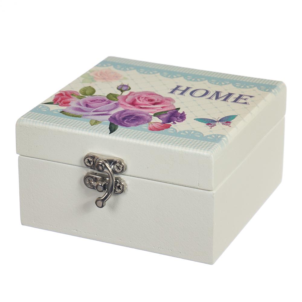 Шкатулка Elisey Розы с замочком (0501-008)