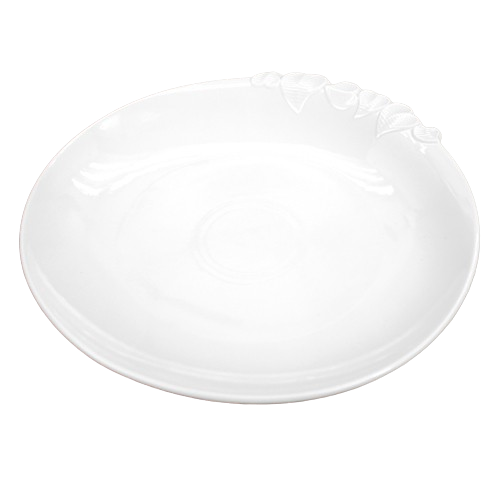 Блюдо з порцеляни Stenson MC4874-12 Edge 12" 30,5 см (575723)