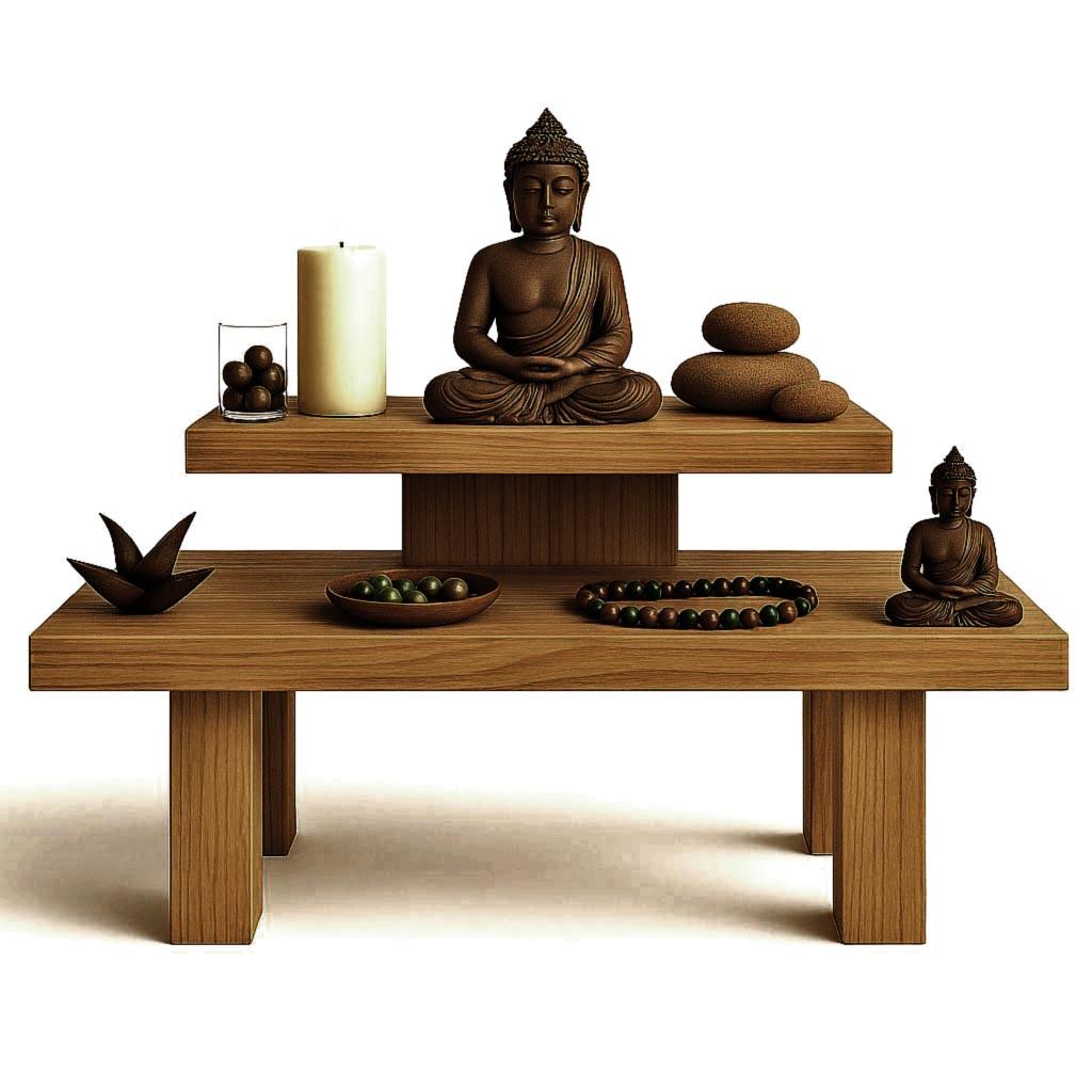 Алтарь для медитации из дерева Джидалай Сиена (ЛАТ-001305)