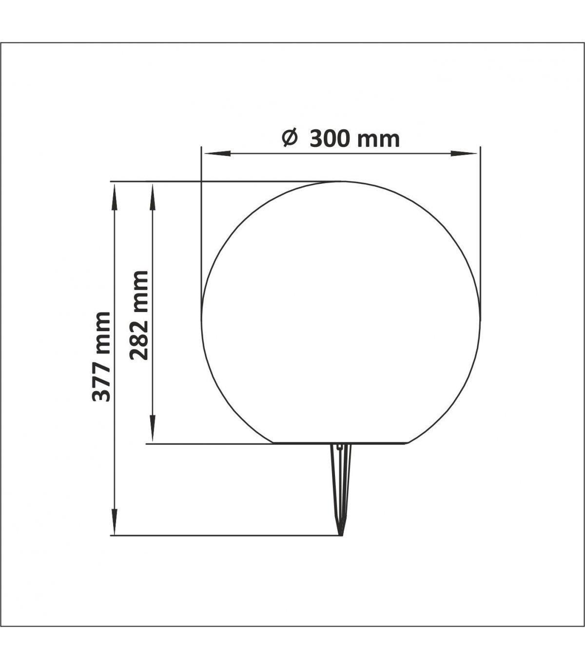 Садовый светильник Goldlux 311351 (24573460) - фото 3