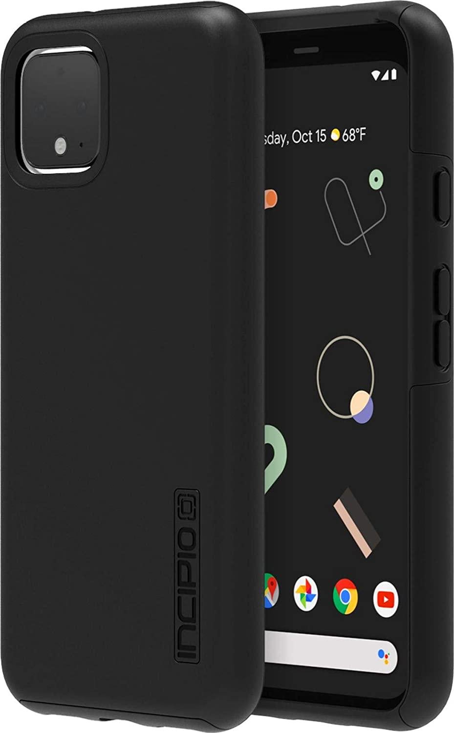 Противоударный двухслойный чехол Incipio DualPro для Google Pixel 4 XL (6.3") Black