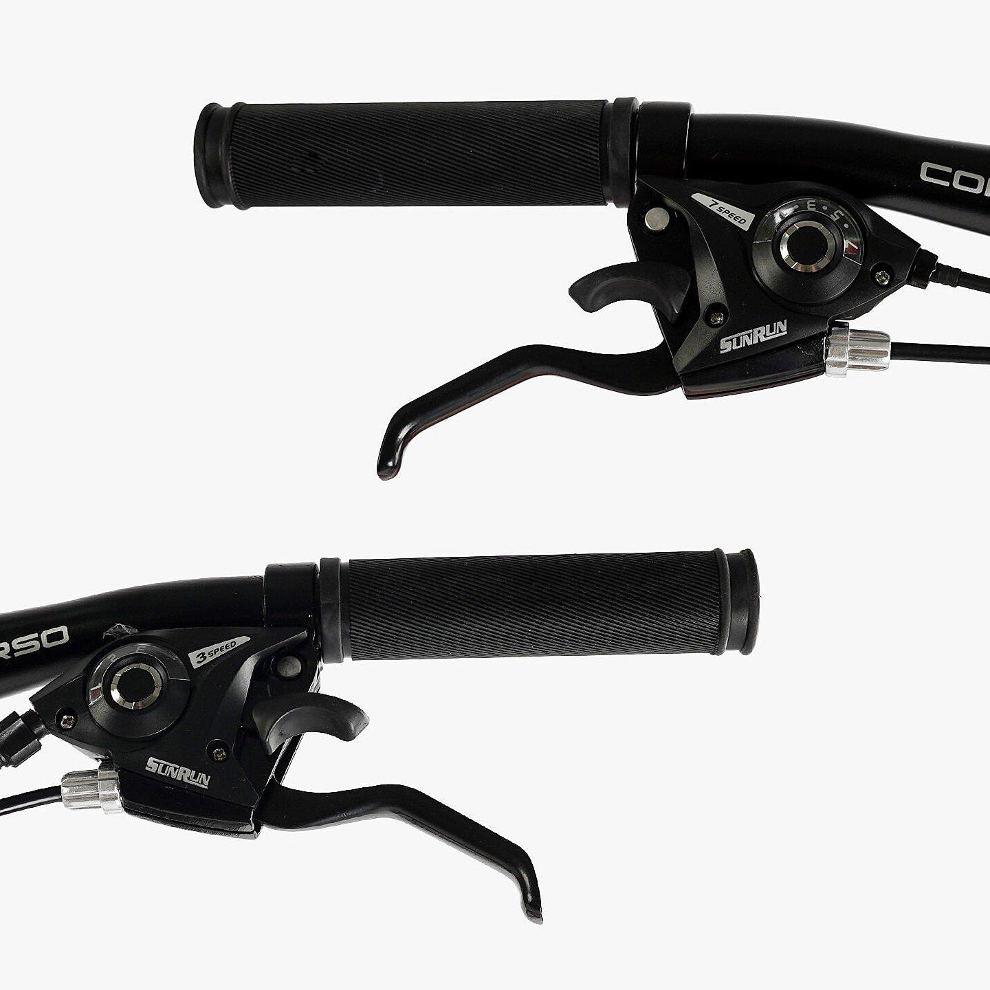 Велосипед горный подростковый Corso Patrol 24" Серый - фото 5