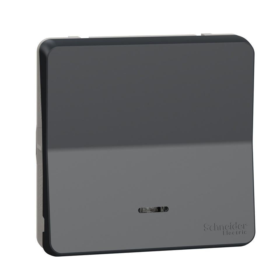 Механізм кнопкового вимикача Schneider Electric Mureva Styl з підсвіткою IP55 Чорний (MUR35127) Механізм кнопкового вимикача Schneider Electric Mureva Styl з підсвіткою IP55 Чорний (MUR35127)