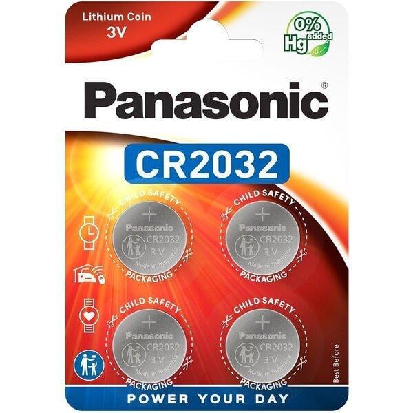 Батарейки Panasonic CR2032 Lithium 4 шт. (1859922063)