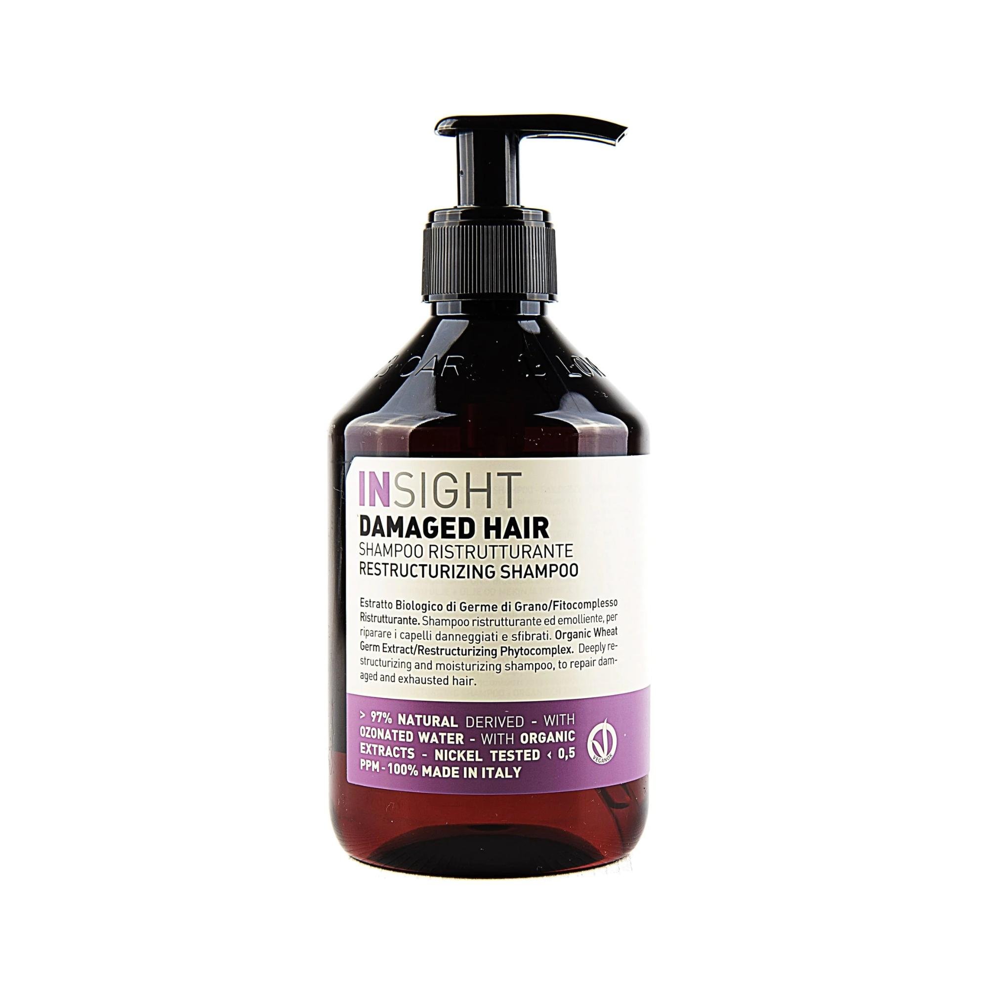 Шампунь для пошкодженого волосся Insight Damaged Hair Shampoo 400 мл (8029352353567)