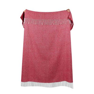 Плед рута 130х180 см Червоний - фото 3