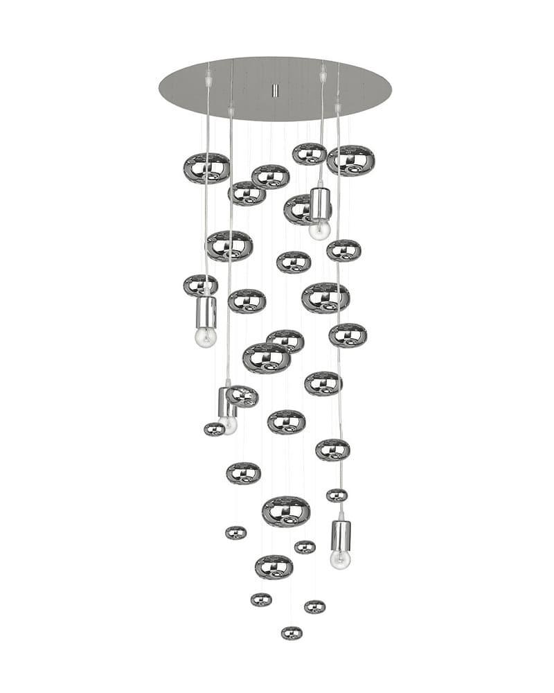 Люстра Nowodvorski 6846 Salva E27 4x60W IP20 Chrome (11877089)