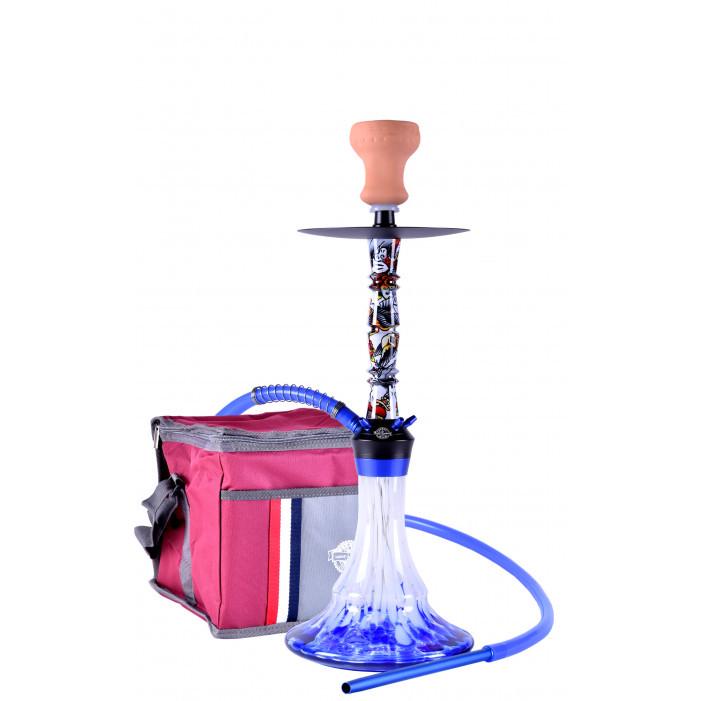 Кальян Yahya Blush на 1 персону 55 см Синий (1749581964)