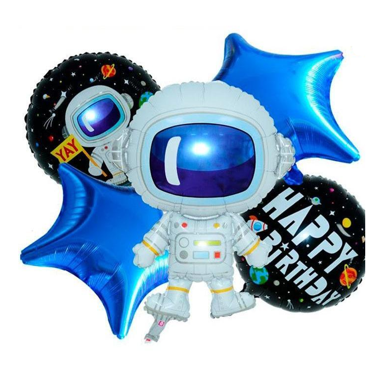 Воздушные шарики Happy Birthday MK 5650 Космос