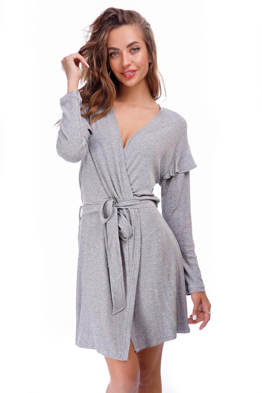 Халат Lida р. 42 S Серый (74728)