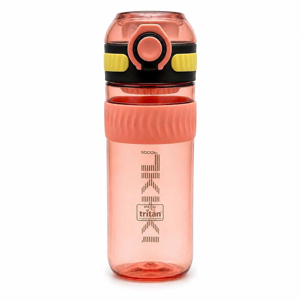 Бутылка для води TKK 1016 Tritan 550 мл Pink (34465233)