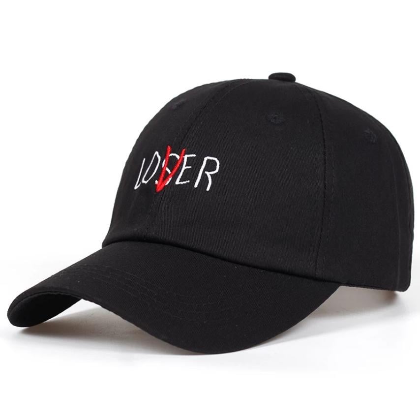 Кепка бейсболка Loser Lover унисекс Черный