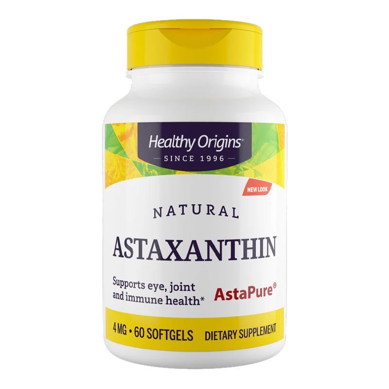 Астаксантин Healthy Origins Astaxanthin 4 мг 60 капс. (18495-01)