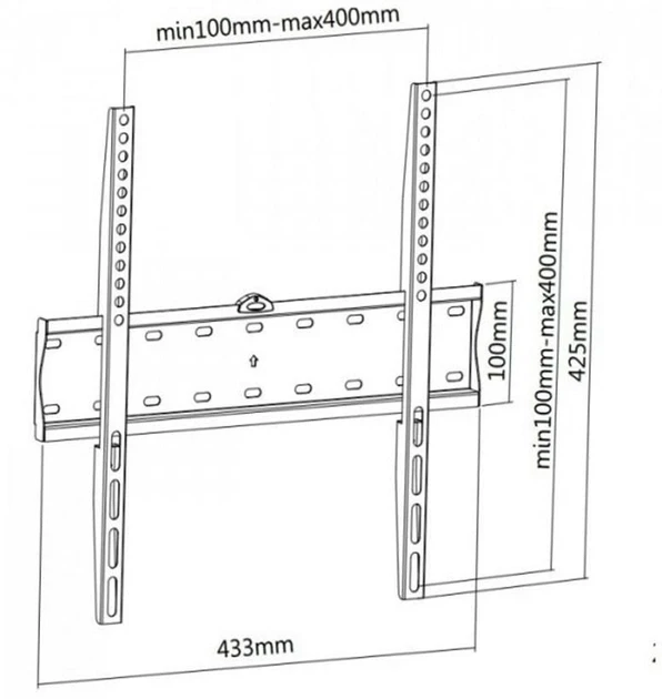 Крепление для телевизора Deltaco ARM-1100 (2828255335) - фото 2 Крепление для телевизора Deltaco ARM-1100 (2828255335) - фото 2