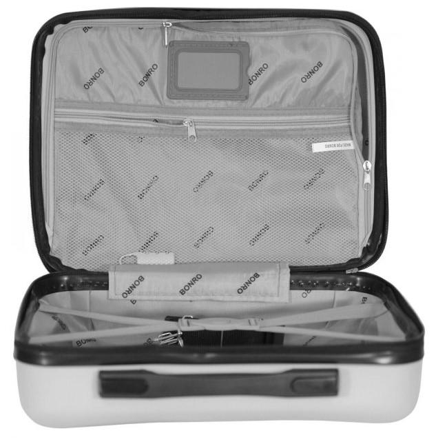 Б'юті-кейс пластиковий Bonro 10500802 великий Срібний - фото 3