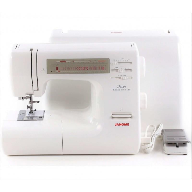 Швейна машинка Janome Decor Excel Pro 5124 - фото 5