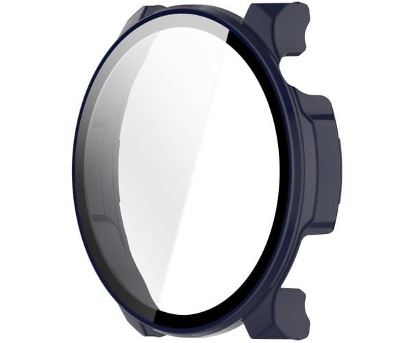 Чехол с защитным стеклом для смарт-часов Amazfit Balance 2 Синий Чехол с защитным стеклом для смарт-часов Amazfit Balance 2 Синий