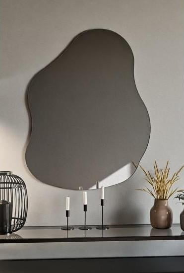 Зеркало-капля дизайнерское фигурное Ellin 129x100 см