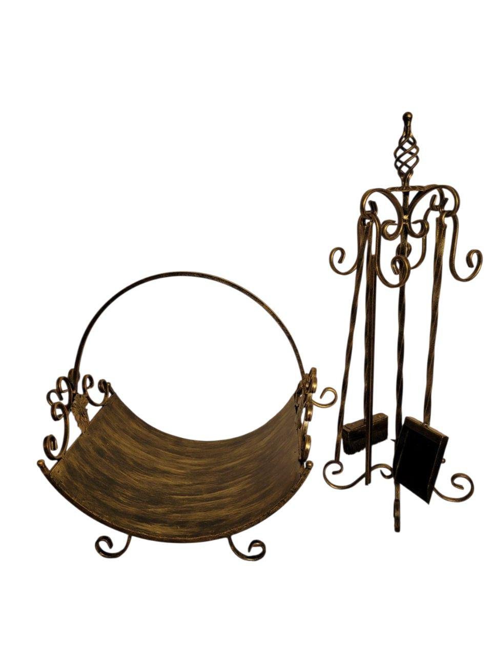 Комплект до каміну Золотий (29614537)