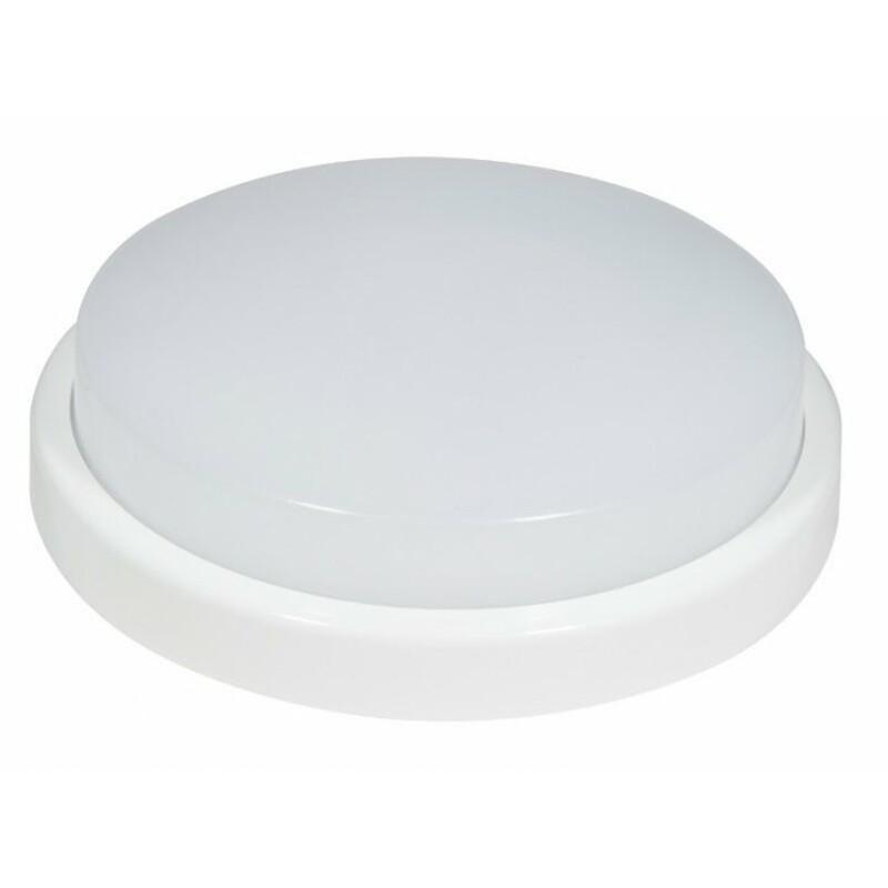 LED-светильник Luxel с датчиком движения 12 Вт 6500К IP54 (WPRMS-12C)