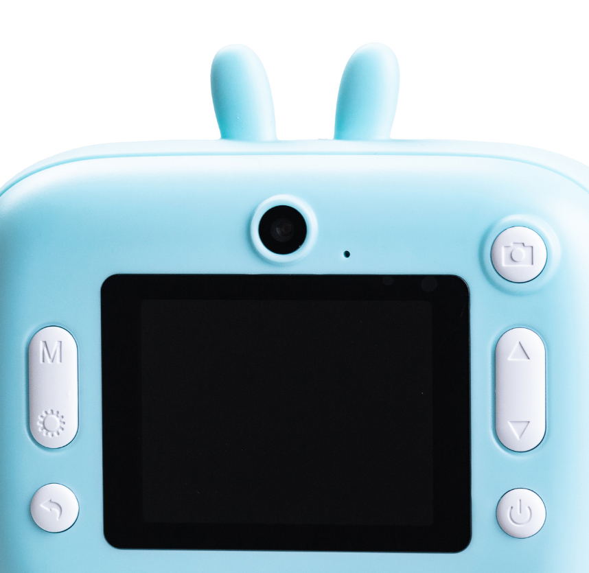 Фотоапарат дитячий з функцією миттєвого друку Зайчик Блакитний - фото 7 Фотоапарат дитячий з функцією миттєвого друку Зайчик Блакитний - фото 7