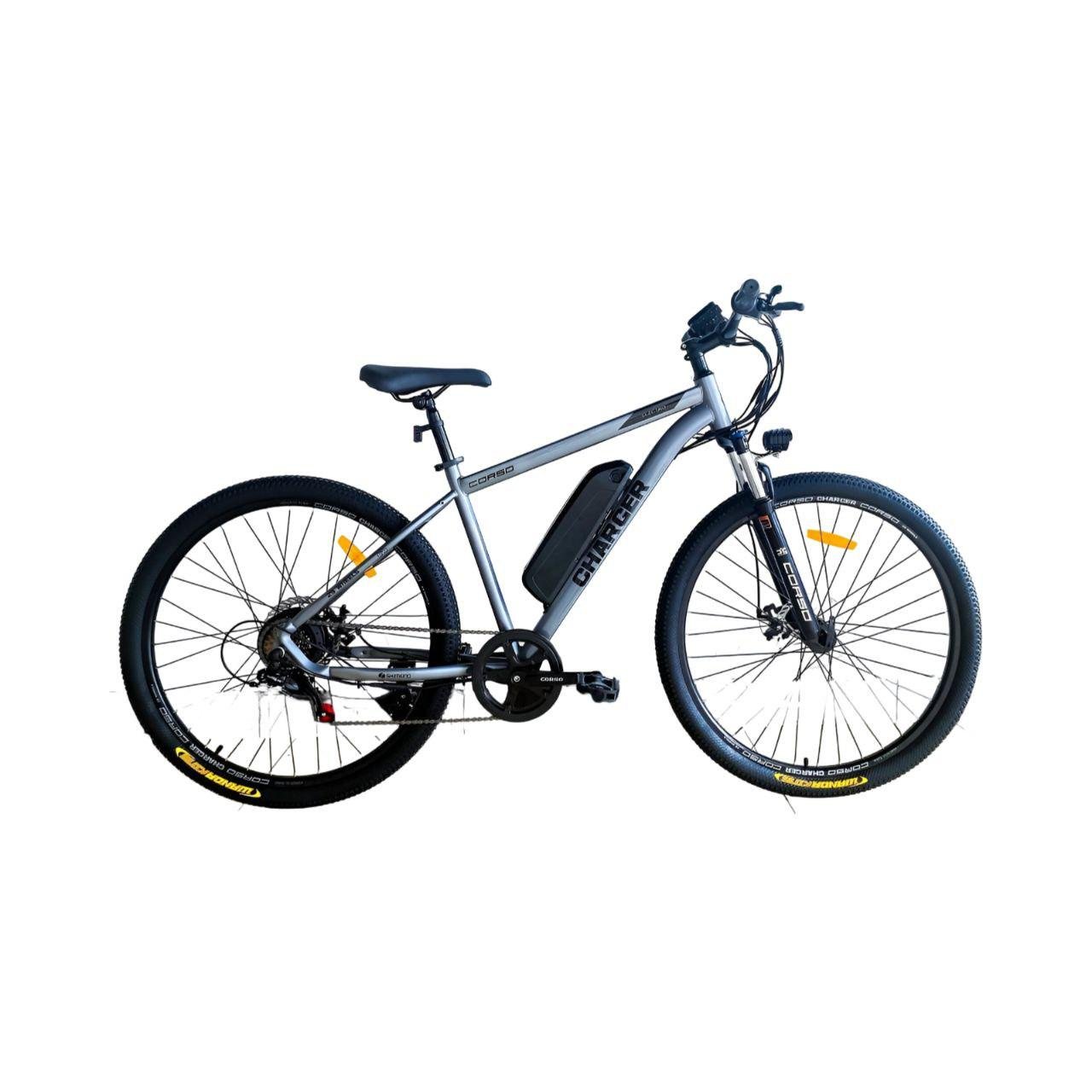Електровелосипед Corso Charger CR-29363 29" гірський 350W 36V 10Ah Сірий (27266473)