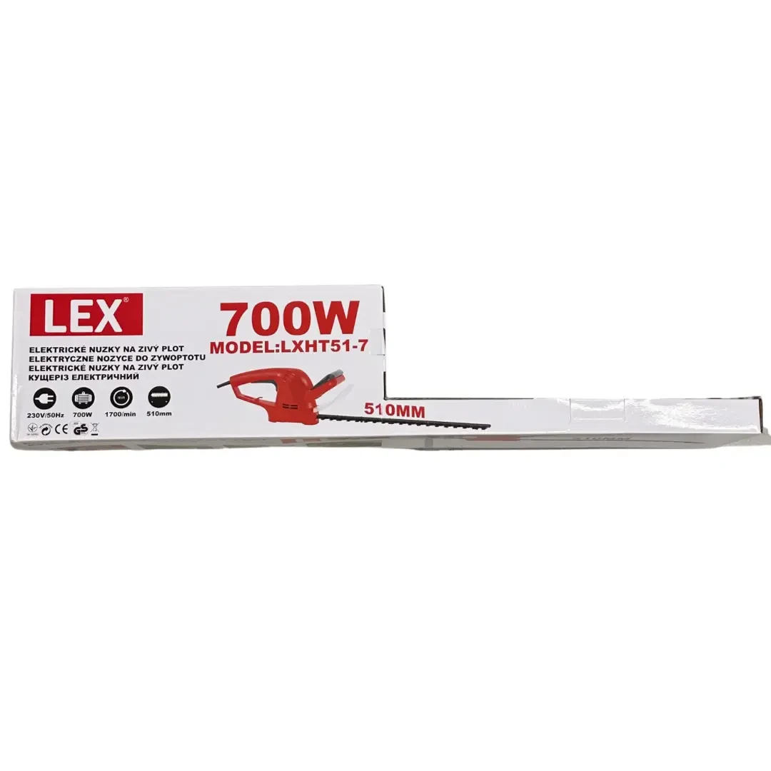 Кущоріз LEX LXHT51-7 700 Вт лезо 510 мм (LXHT51) - фото 10 Кущоріз LEX LXHT51-7 700 Вт лезо 510 мм (LXHT51) - фото 10