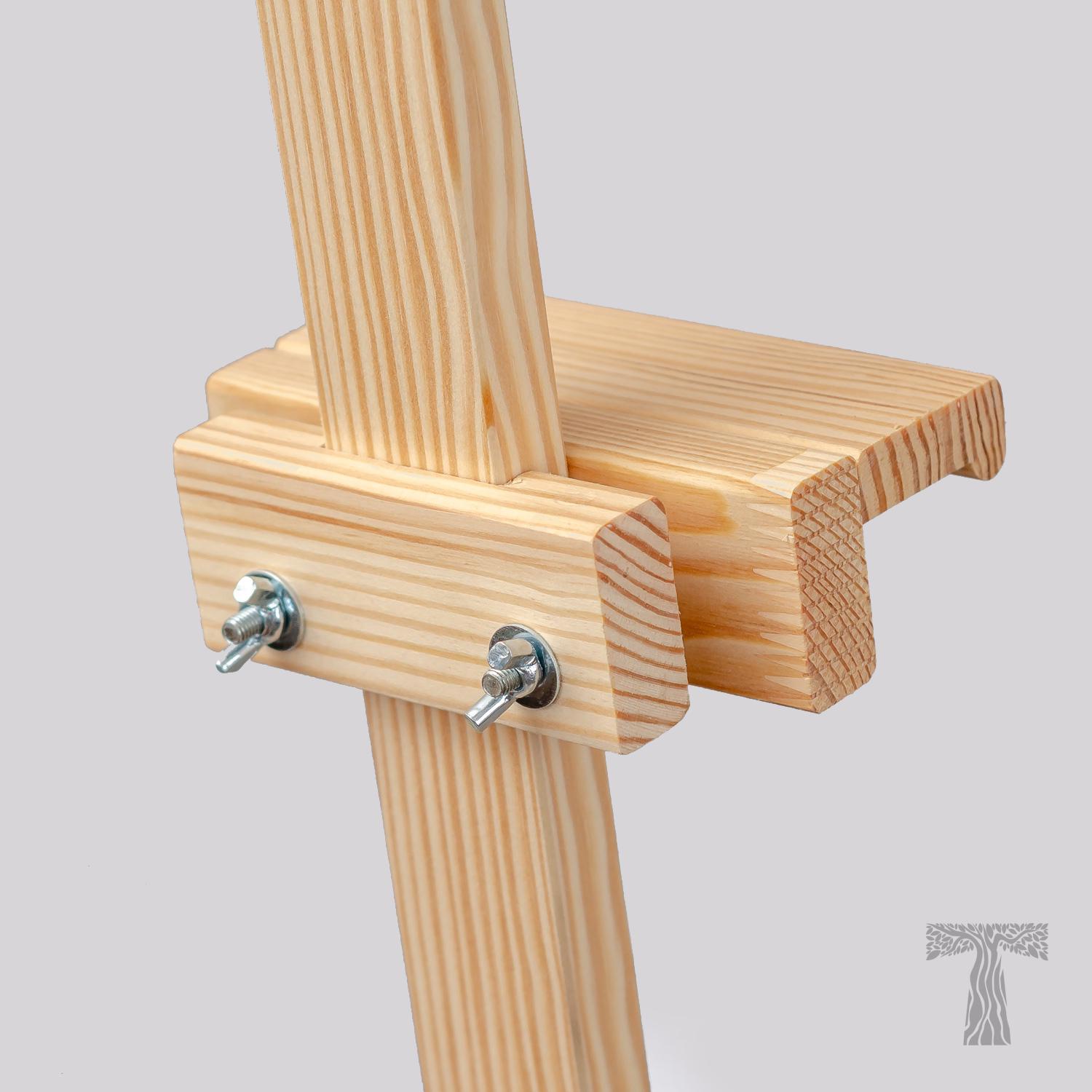 Мольберт TART Лира Флоренция студийный напольный деревянный 178 см Cосна (ТМ-21178) - фото 3