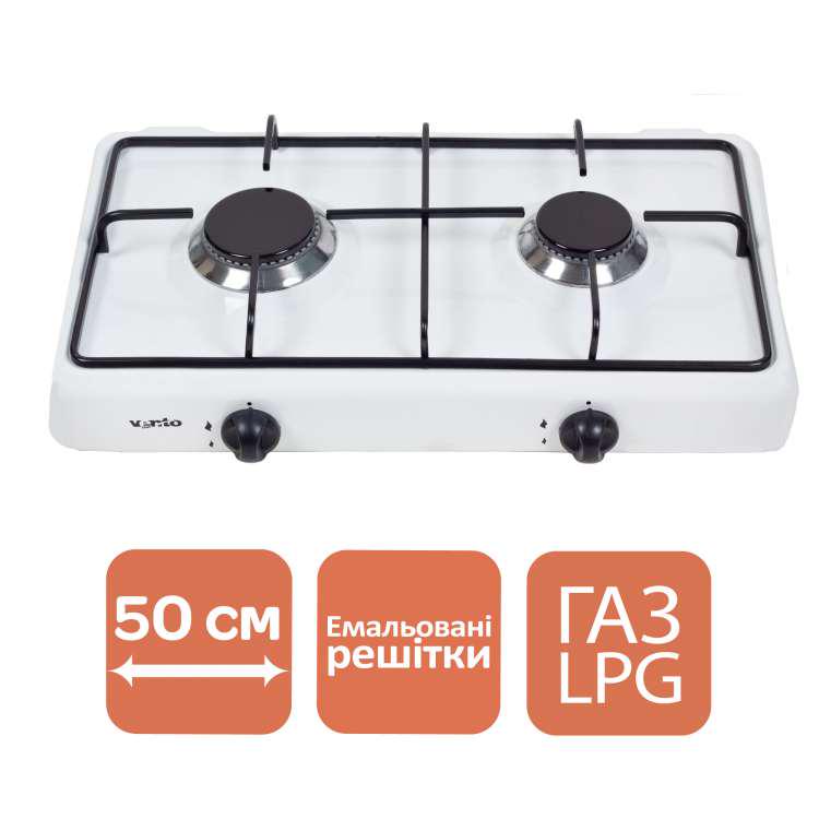 Настільна плита Ventolux HGT 620 E WH (6017) - фото 2