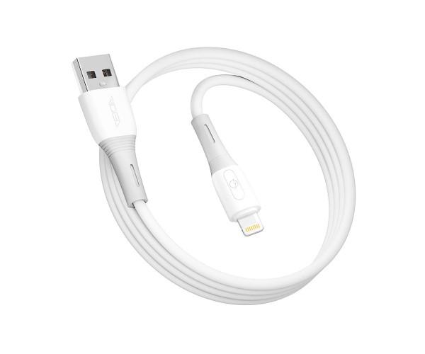 Кабель USB Ridea RC-SI35 SiliconePro Lightning 12W White