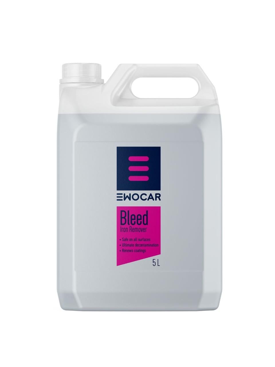 Очиститель всех видов дисков Bleed Iron Remover EWOCAR 5 л (25106883)
