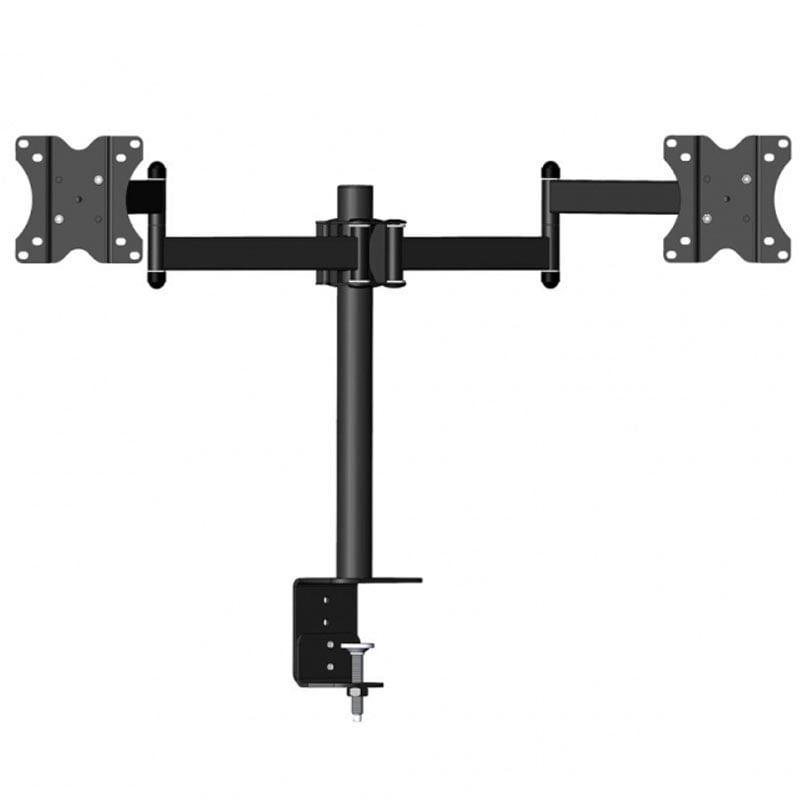 Кронштейн для монітора KSL DM32T настільний для двох моніторів 13-32" Чорний (22631579)