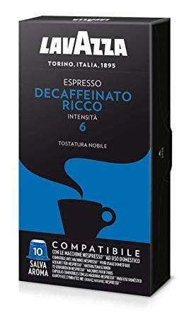 Кофе в капсулах Nespresso Lavazza Decaffeinato Ricco 10 шт. (11157)