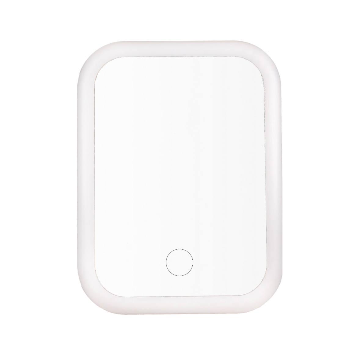 Косметическое зеркало для макияжа USB с LED подсветкой JG 002 Розовый (2e805afc) - фото 3 Косметическое зеркало для макияжа USB с LED подсветкой JG 002 Розовый (2e805afc) - фото 3