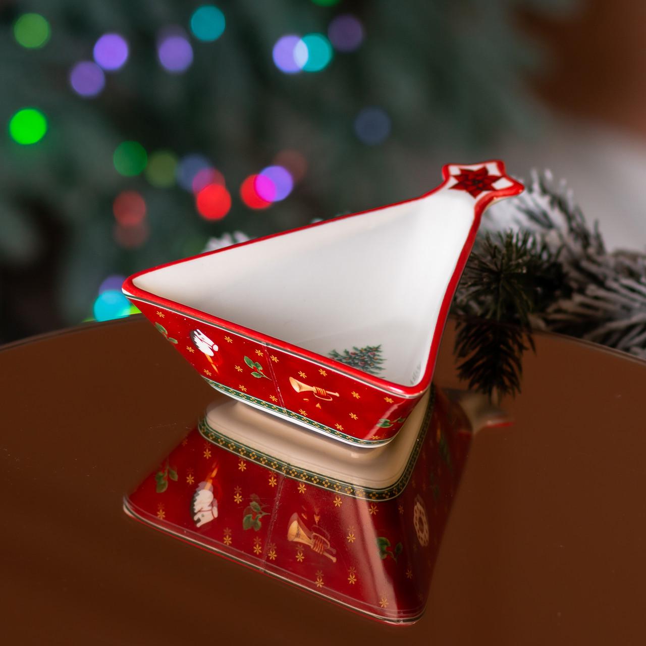 Салатниця у формі ялинки новорічна HP-SD-3 14,5х12 см (A-033228) - фото 7 Салатниця у формі ялинки новорічна HP-SD-3 14,5х12 см (A-033228) - фото 7