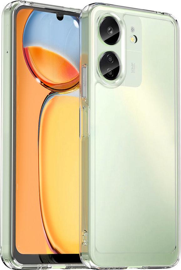 Силиконовый чехол Space Xiaomi Redmi 13C (прозрачный) (35378)