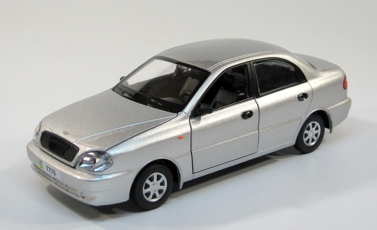Модель металлическая Daewoo Lanos (7778 Silvery) - фото 1