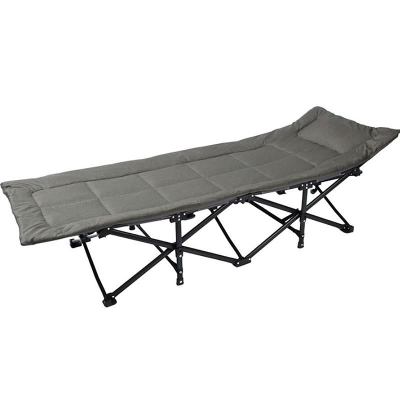 Розкладне туристичне ліжко Ecarla AR05SZ 187 x 68 см Графітовий (25108562)