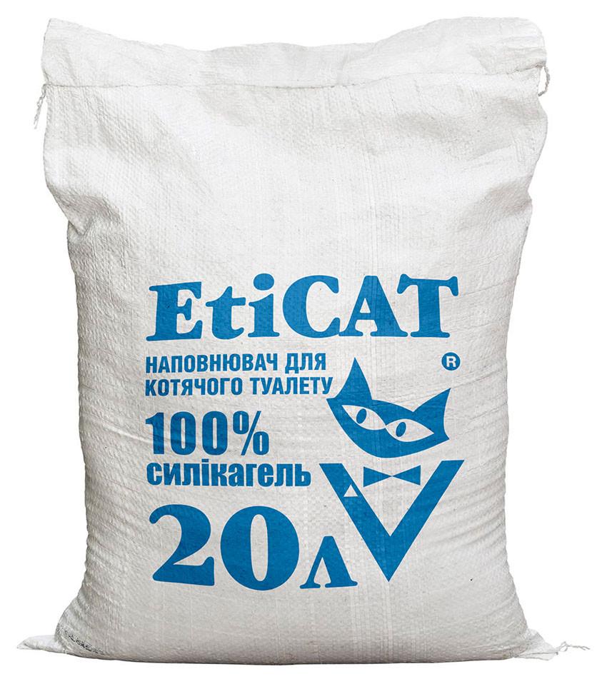 Наповнювач для котячого туалету Eticat економ силікагелевий 8,4 кг 20,0 л