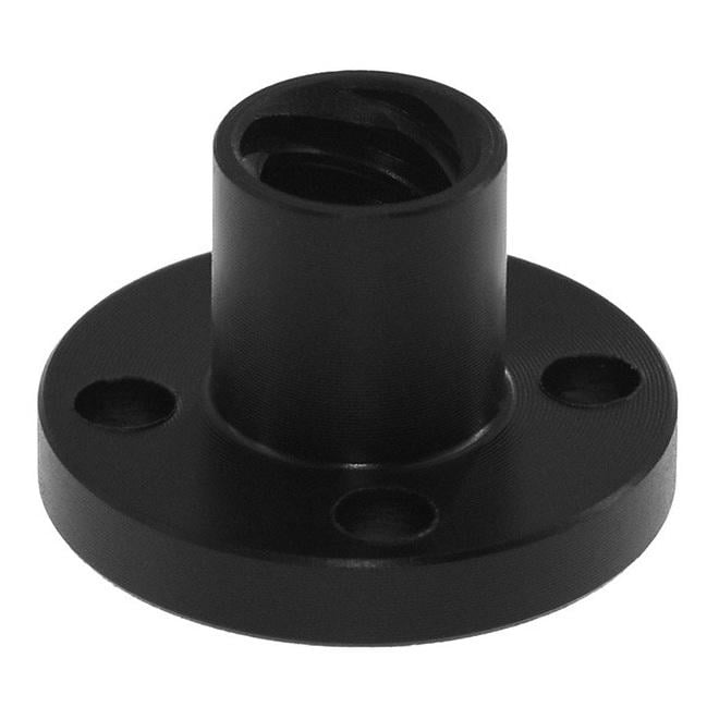 Гайка T8 для ходового винта 4-западная Krok 8 мм POM пластик круглая