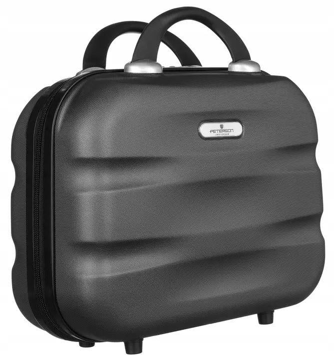 Б'юті-кейс дорожній Peterson 11 л Сірий (PTN5806 grey)