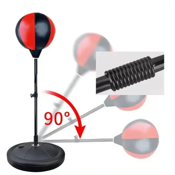 Набор детский боксерский стойка/перчатки + насос 80-110 см - фото 5 Набор детский боксерский стойка/перчатки + насос 80-110 см - фото 5