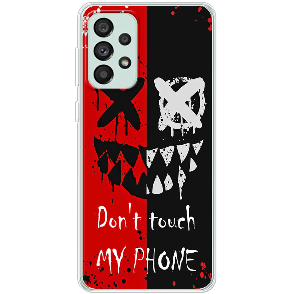 Чохол BoxFace Samsung Galaxy A73 5G (A736) Bad Smile Прозорий силікон (44139-up2468-44139)