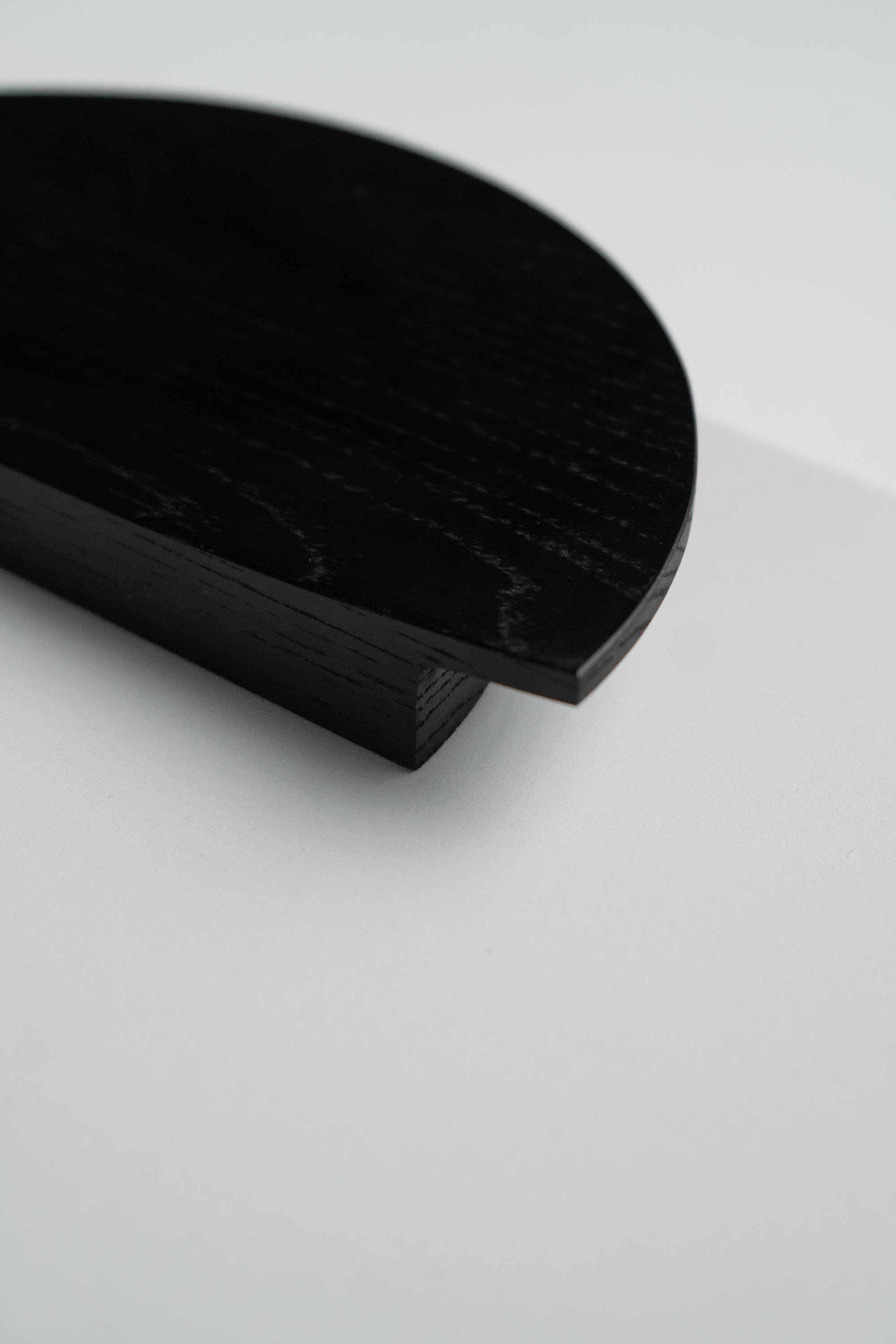 Ручка меблева Duet 3 дерев'яна 180 мм Black - фото 4