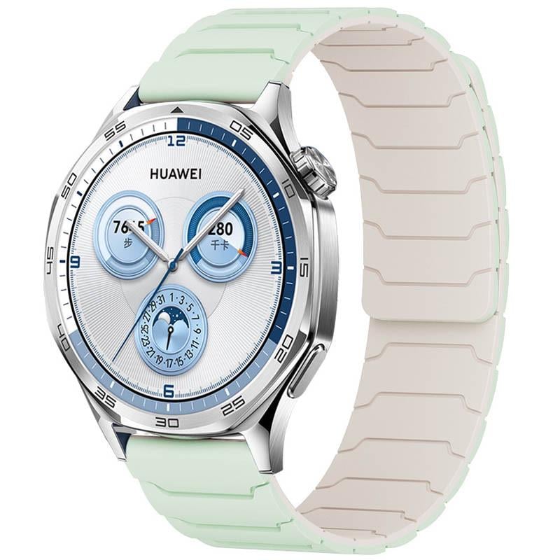 Ремешок Dual-color Magnetic для Smart Watch 20 мм Mint Green/Starlight
